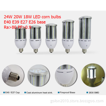 E40 LED Bulb 24W E40/E39/E27/E26 2400lm 100-277VAC, Low Price High Quality IP64 Waterproof